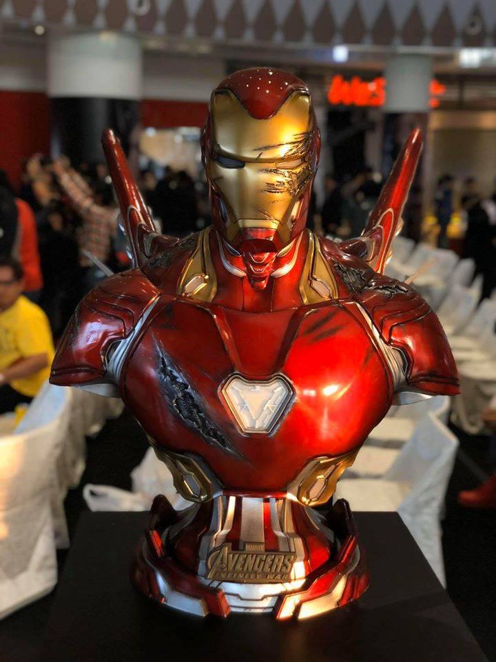 สุดจริง อะไรจริง!! กับภาพถ่ายงานบัส Iron Man MK50 ของ Queen Studios