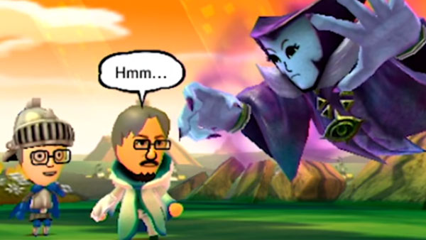 ตัวอย่างเกมเพลย์ของ Miitopia เวอร์ชั่นอังกฤษ