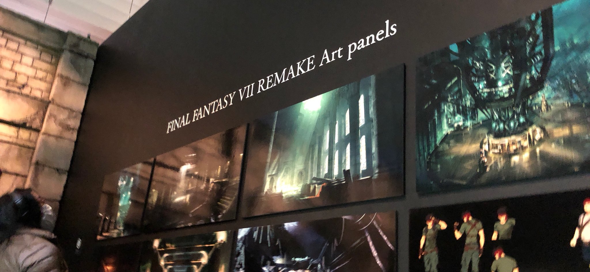 แง้มภาพคอนเซ็ปต์อาร์ตของเกม Final Fantasy VII Remake ในงาน Final Fantasy 30th Anniversary Exhibition