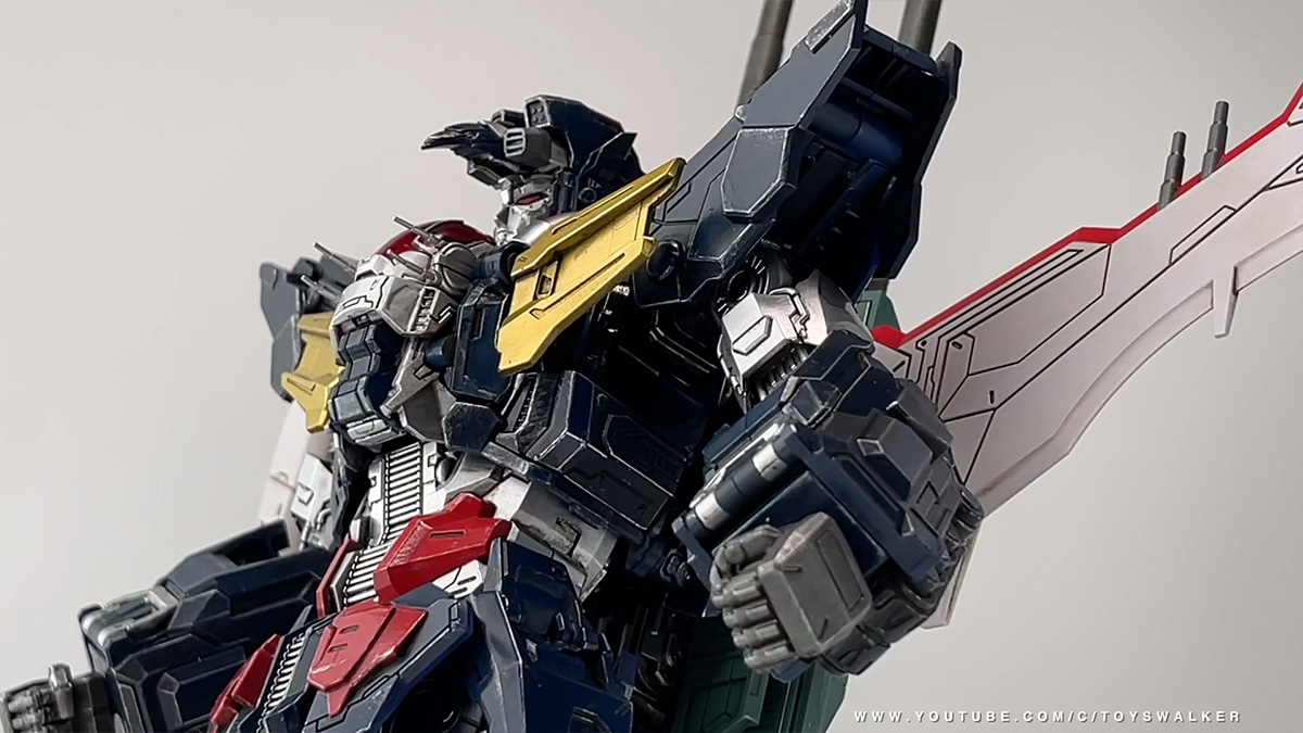 พรีวิวการต่อประกอบหุ่น Robo-do Dancouga (Kelvin Sau Arranged Version) ค่าย Threezero