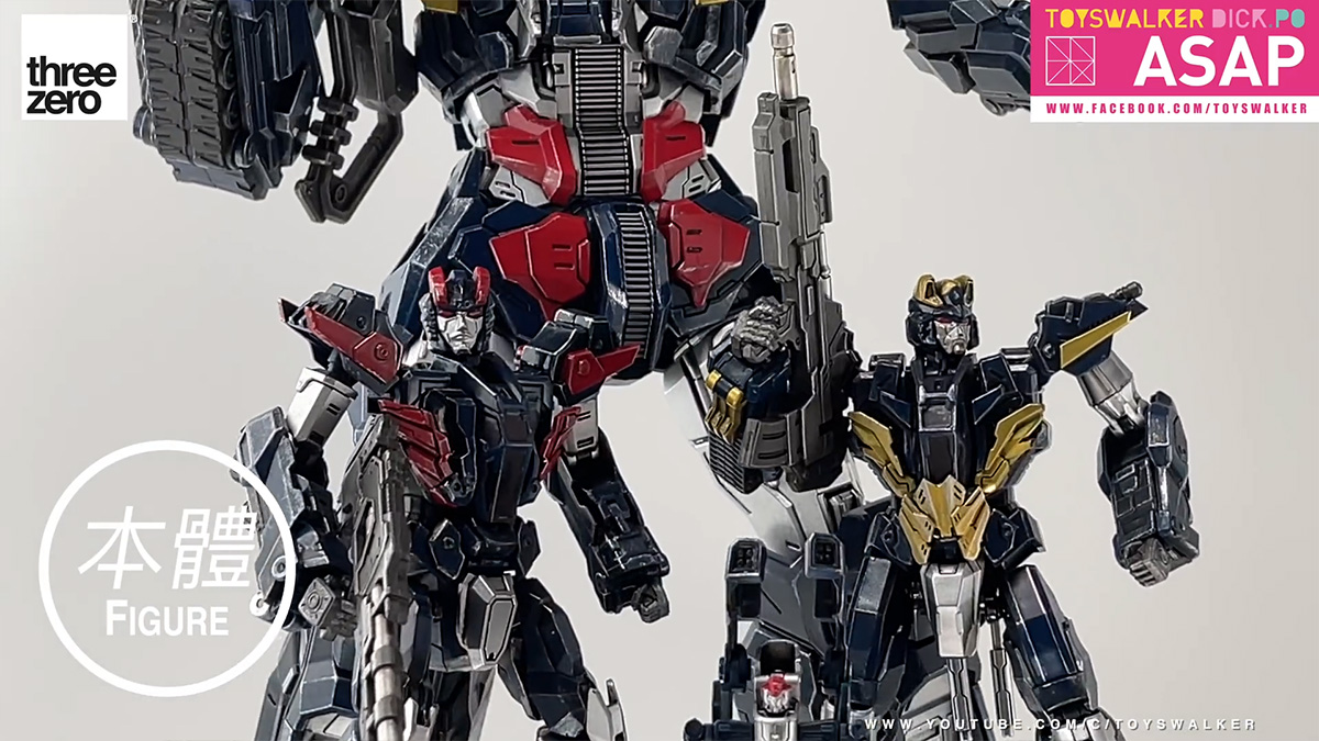 พรีวิวการต่อประกอบหุ่น Robo-do Dancouga (Kelvin Sau Arranged Version) ค่าย Threezero