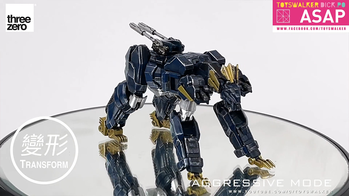 พรีวิวการต่อประกอบหุ่น Robo-do Dancouga (Kelvin Sau Arranged Version) ค่าย Threezero