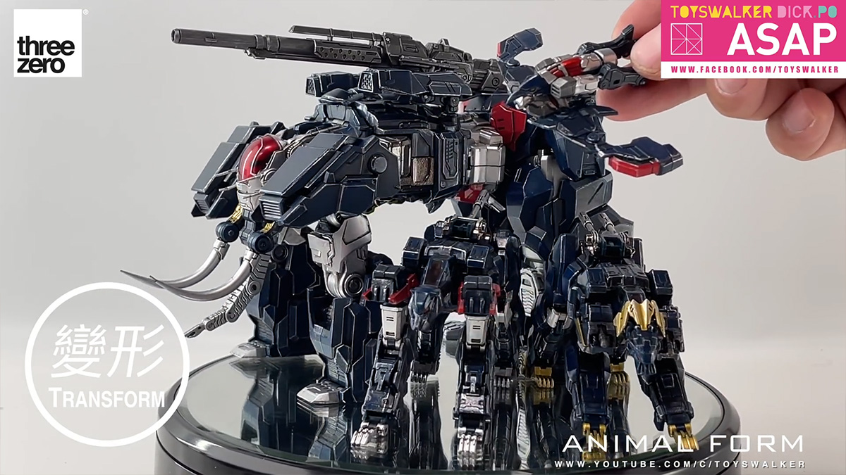 พรีวิวการต่อประกอบหุ่น Robo-do Dancouga (Kelvin Sau Arranged Version) ค่าย Threezero