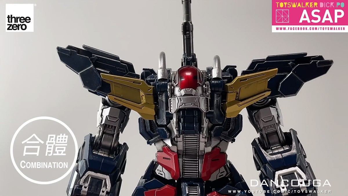 พรีวิวการต่อประกอบหุ่น Robo-do Dancouga (Kelvin Sau Arranged Version) ค่าย Threezero