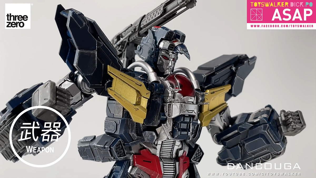 พรีวิวการต่อประกอบหุ่น Robo-do Dancouga (Kelvin Sau Arranged Version) ค่าย Threezero