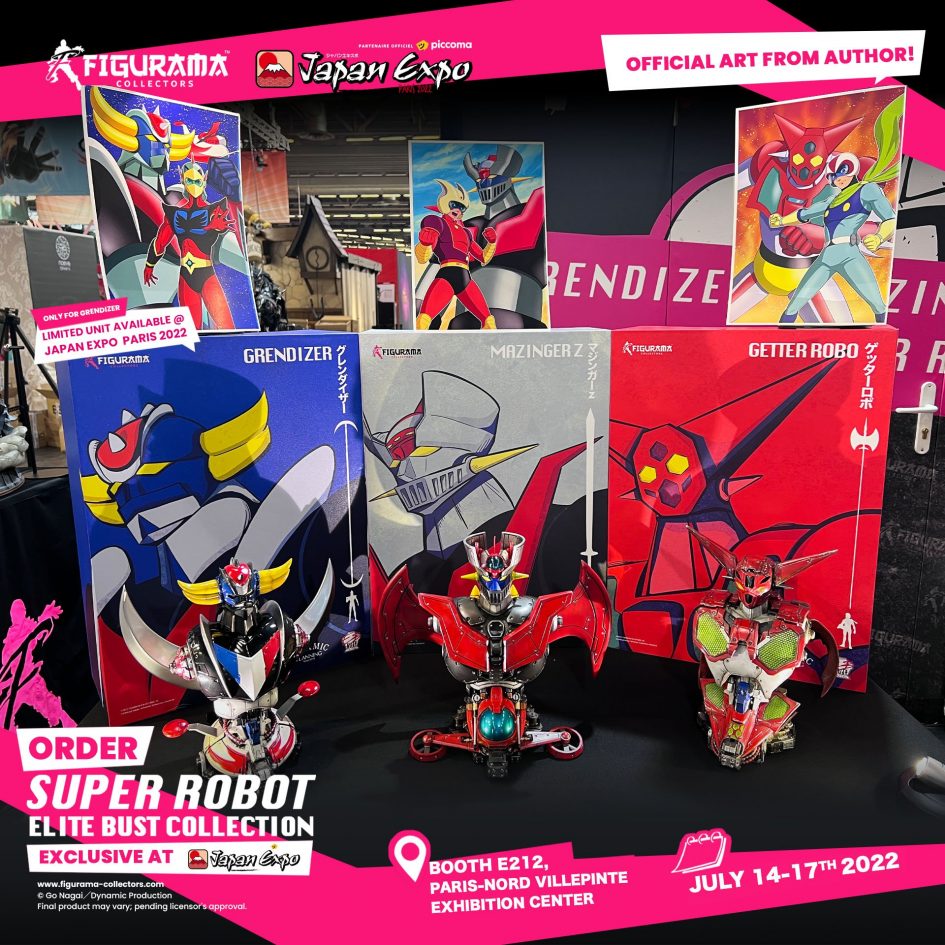 Figurama Collectors กับตัวอย่างสินค้าใหม่ที่เปิดตัวในงาน Japan Expo 2022