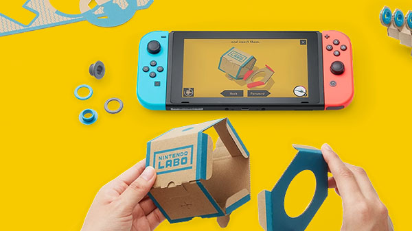 Nintendo Labo ของเล่นใหม่ ไอเดียเก๋จากปู่นิน