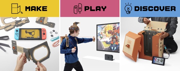 Nintendo Labo ของเล่นใหม่ ไอเดียเก๋จากปู่นิน
