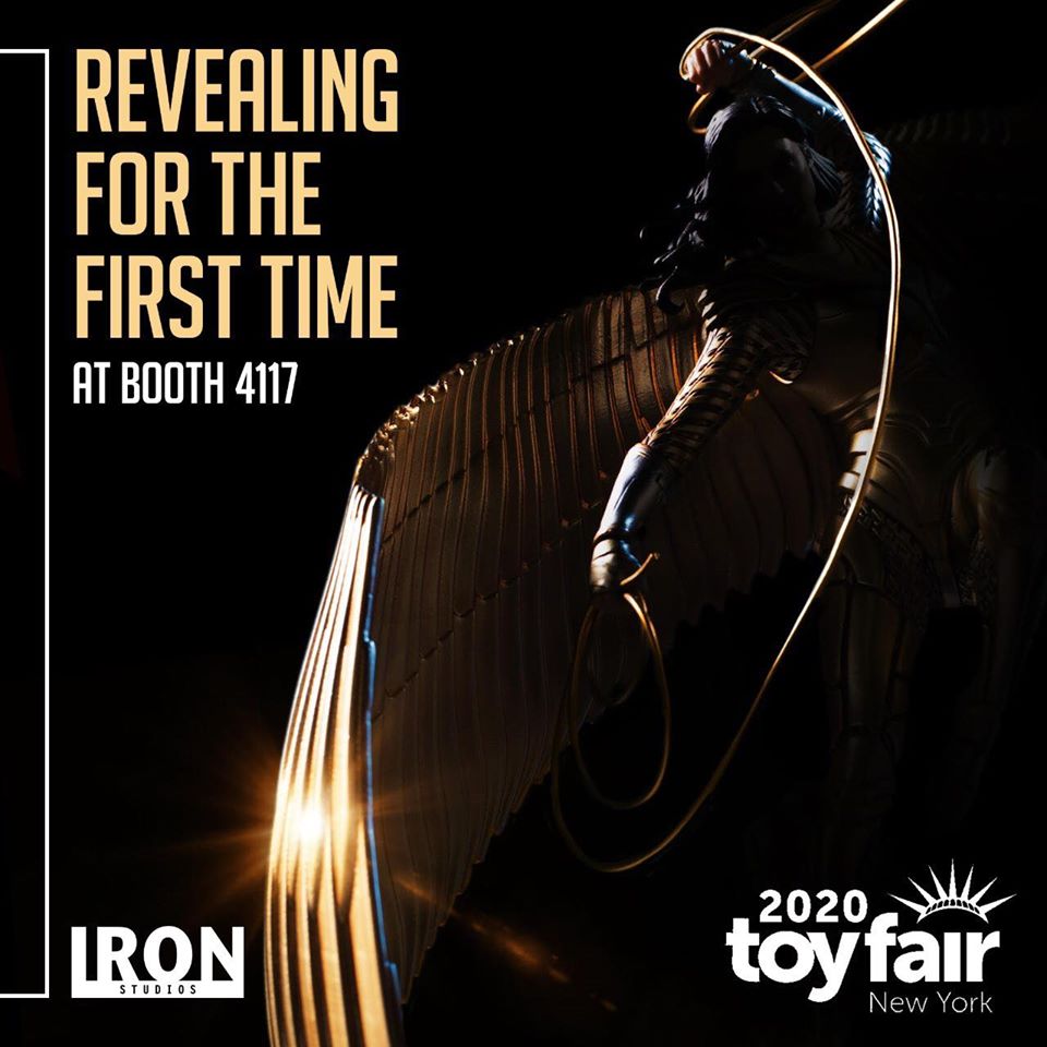 Iron Studios กับการเปิดตัวครั้งแรกของงานปั้น Wonder Woman ในชุดสูทสีทอง