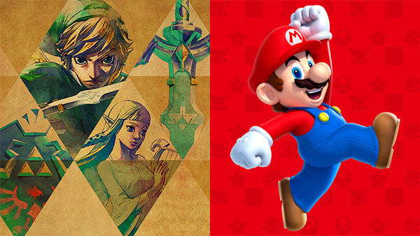 ญี่ปุ่นเปิดเว็บพอทอล์ใหม่โชว์ไลน์อัพเกมดังอย่าง Mario และ Zelda