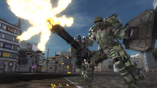 ชมเกมเพลย์ Fencer และ Air Raider ของเกม Earth Defense Force 5