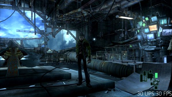 ภาพสกรีนช็อตแรกของเกม Phantom Dust ที่กำลังรีมาสเตอร์ภาพใหม่