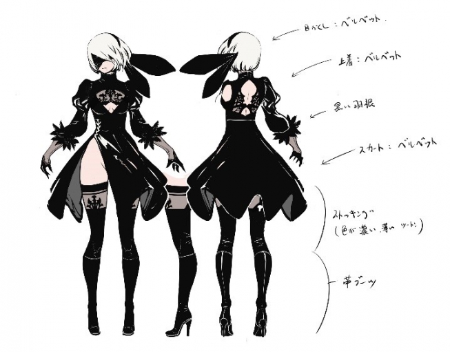 จัดว่าแจ่ม!! เผยขั้นตอนการปั้นโมเดล 2B ในเกม NieR:Automata