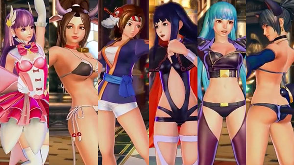 จะเป็นอย่างไร เมื่อเหล่านักสู้หญิงจากค่าย SNK มารวมตัวกันในเกม EVO Japan 2018