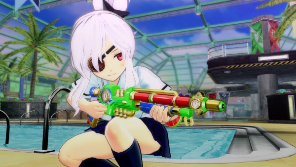 รายละเอียดสาว ๆ และปืนฉีดน้ำ 5 แบบ ในเกมส์ Senran Kagura: Peach Beach Splash