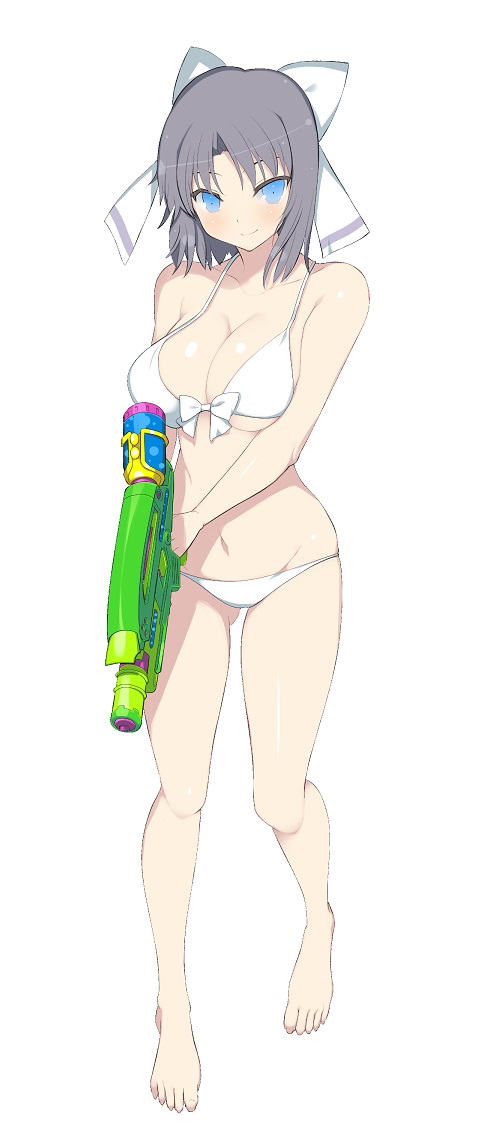 รายละเอียดสาว ๆ และปืนฉีดน้ำ 5 แบบ ในเกมส์ Senran Kagura: Peach Beach Splash