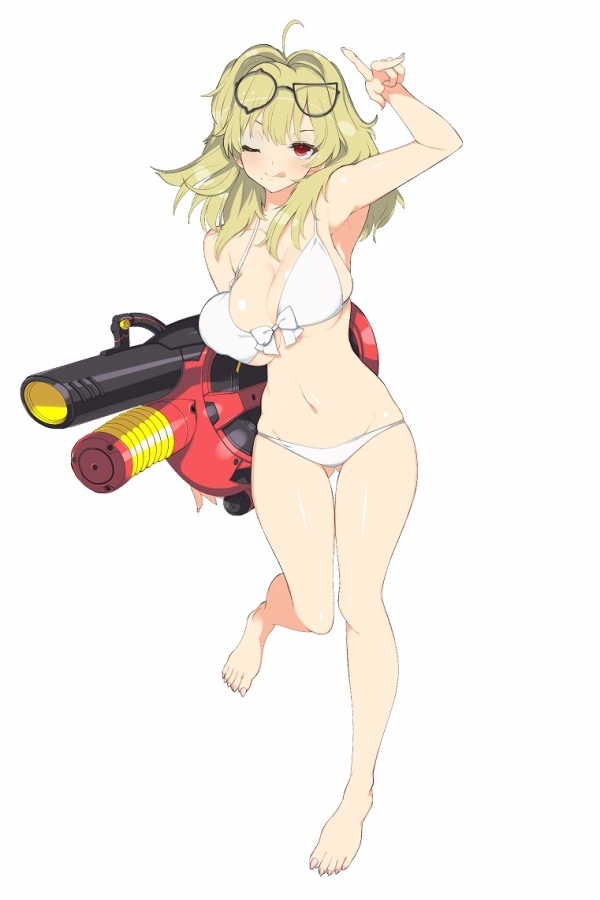 รายละเอียดสาว ๆ และปืนฉีดน้ำ 5 แบบ ในเกมส์ Senran Kagura: Peach Beach Splash