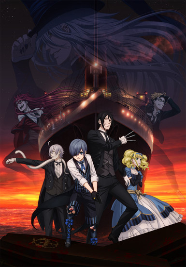 ชมโฆษณาทีวีตัวแรกของภาพยนต์อนิเมะ Black Butler: Book of the Atlantic