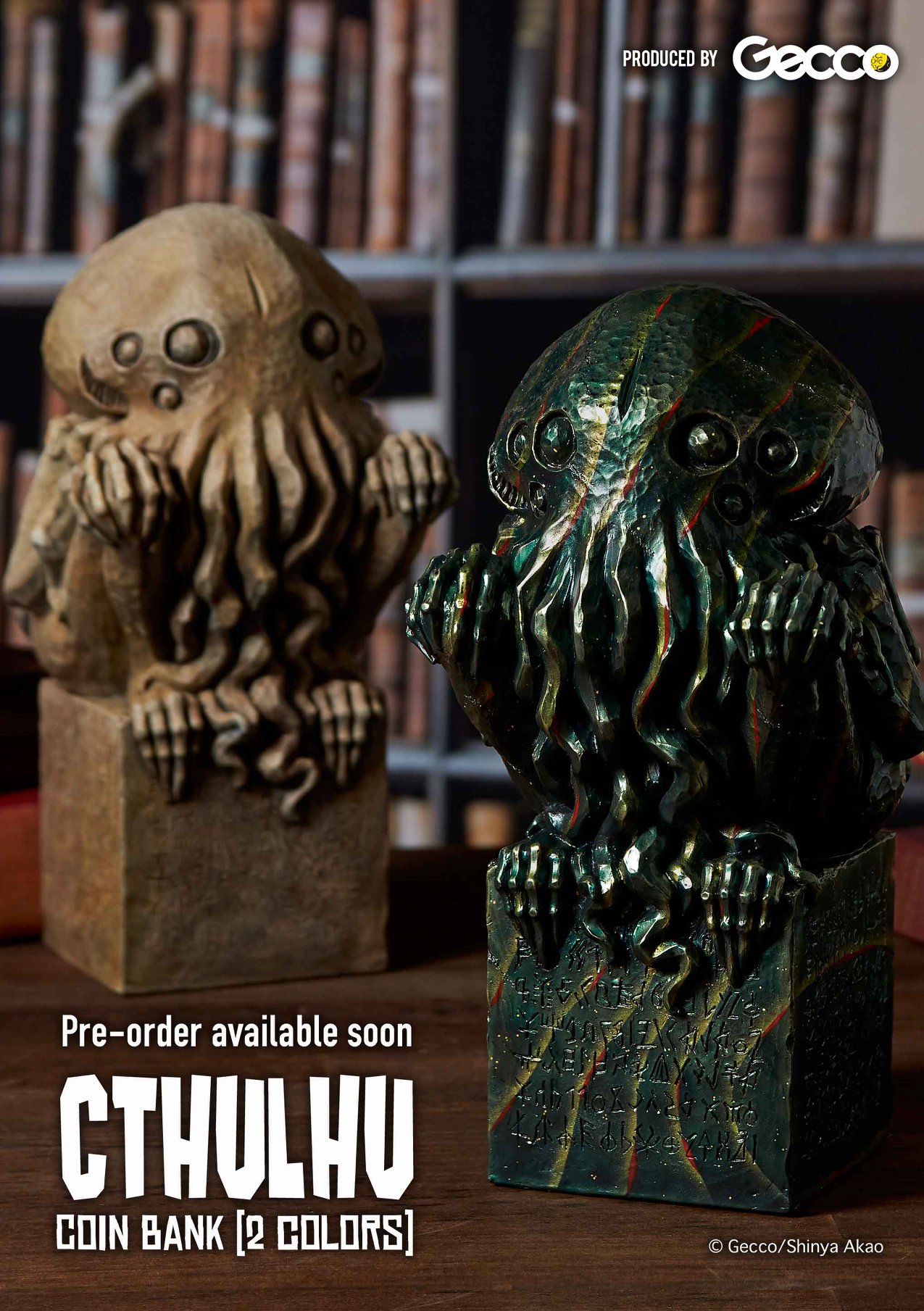 Gecco เตรียมผลิตงานจาก Myths of Cthulhu