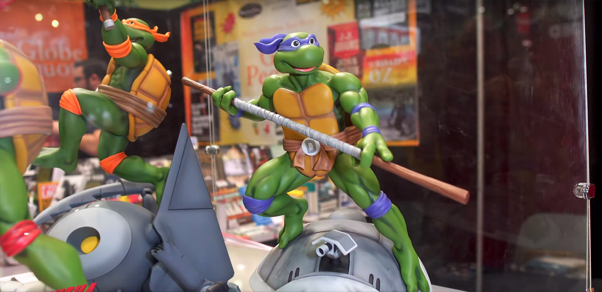 ภาพถ่ายสินค้าของ PCS Collectibles จากงาน New York Comic Con 2019