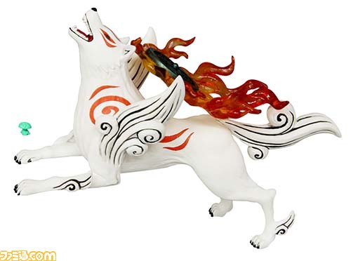 Okami กลายมาเป็นรางวัลเฉพาะที่ในสวนสนุกของญี่ปุ่น