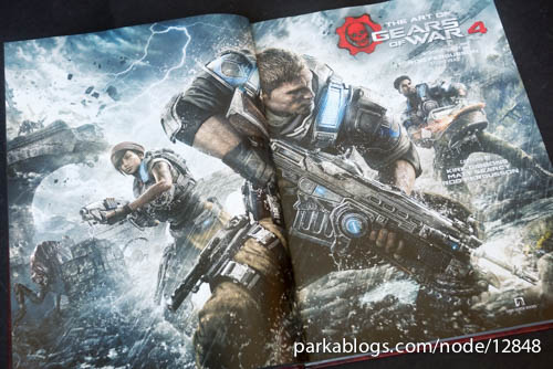 รีวิวหนังสืออาร์ตบุคส์อย่างงามของเกมส์ Gear of War ที่แฟนพันธ์แท้เกมส์นี้ไม่ควรพลาด