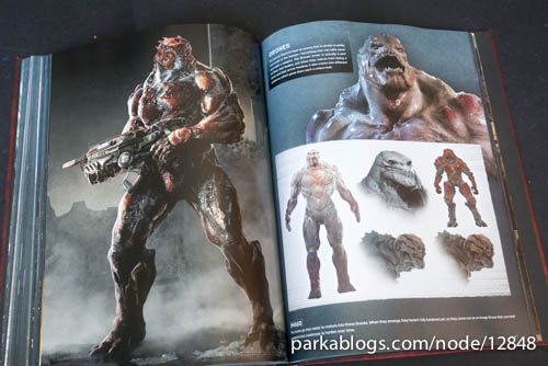 รีวิวหนังสืออาร์ตบุคส์อย่างงามของเกมส์ Gear of War ที่แฟนพันธ์แท้เกมส์นี้ไม่ควรพลาด