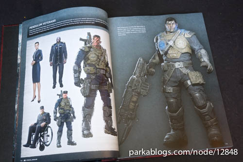 รีวิวหนังสืออาร์ตบุคส์อย่างงามของเกมส์ Gear of War ที่แฟนพันธ์แท้เกมส์นี้ไม่ควรพลาด