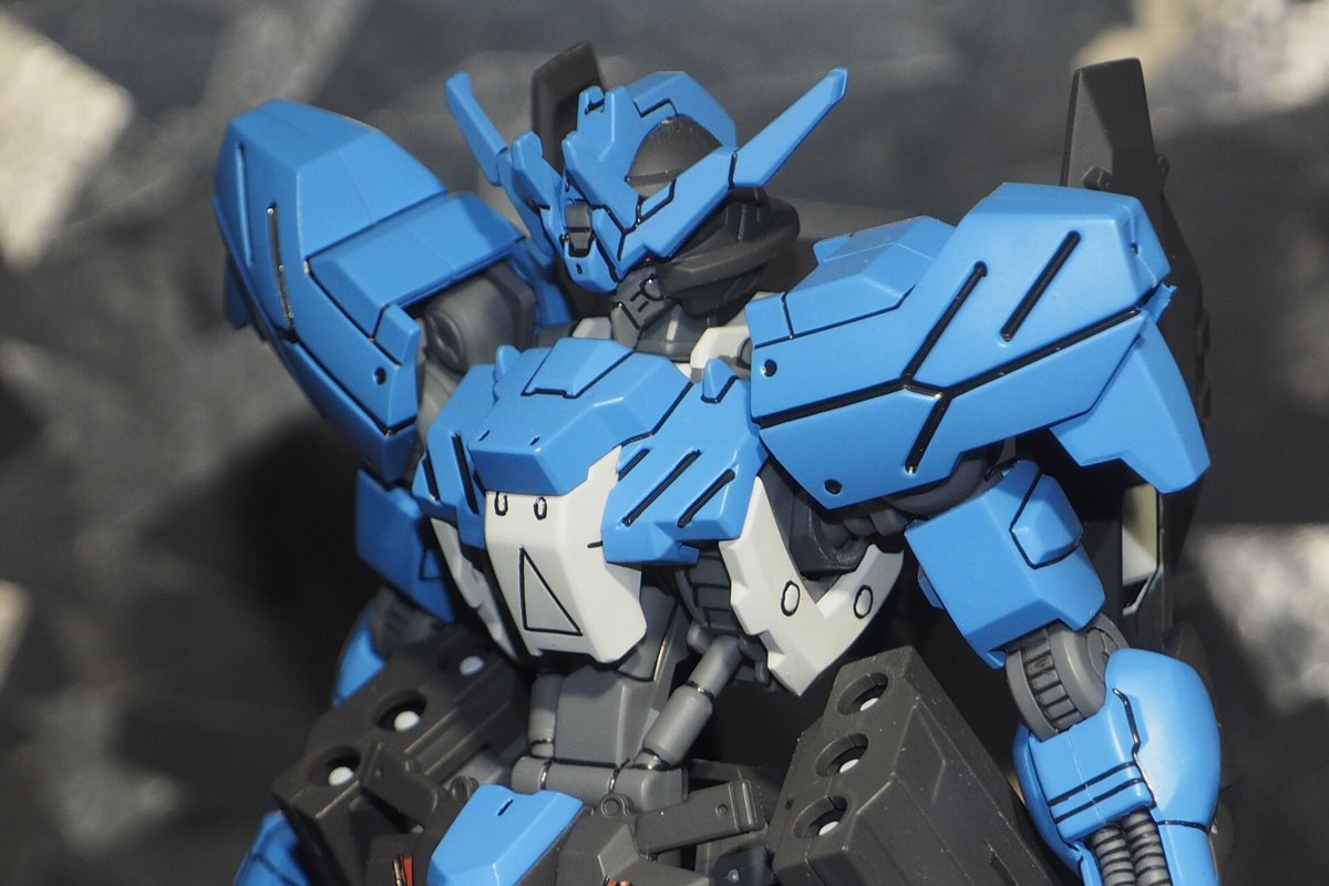 ชมภาพ GUNDAM VIDAR ลงสีอย่างงาม