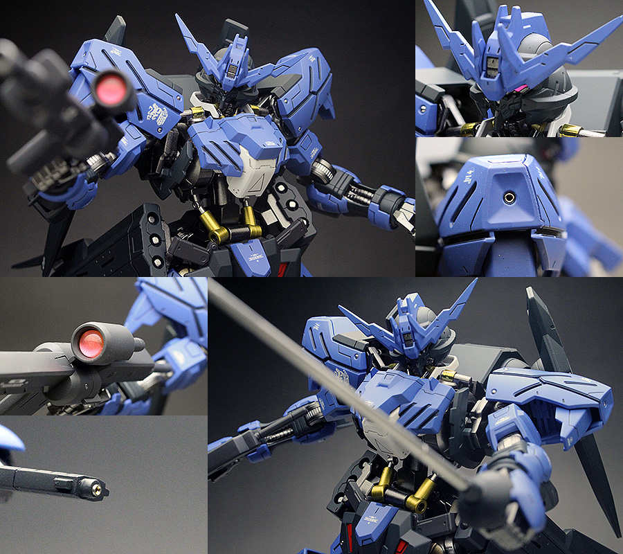 ชมภาพ GUNDAM VIDAR ลงสีอย่างงาม