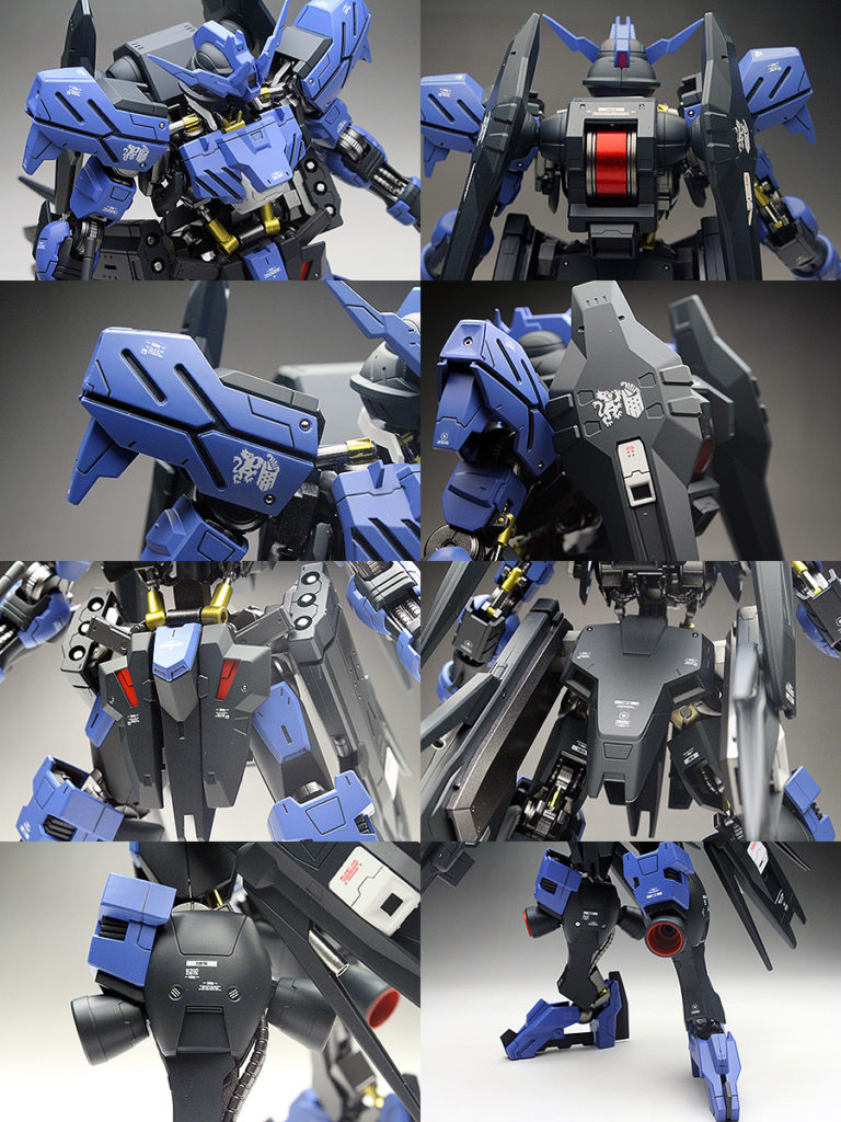 ชมภาพ GUNDAM VIDAR ลงสีอย่างงาม