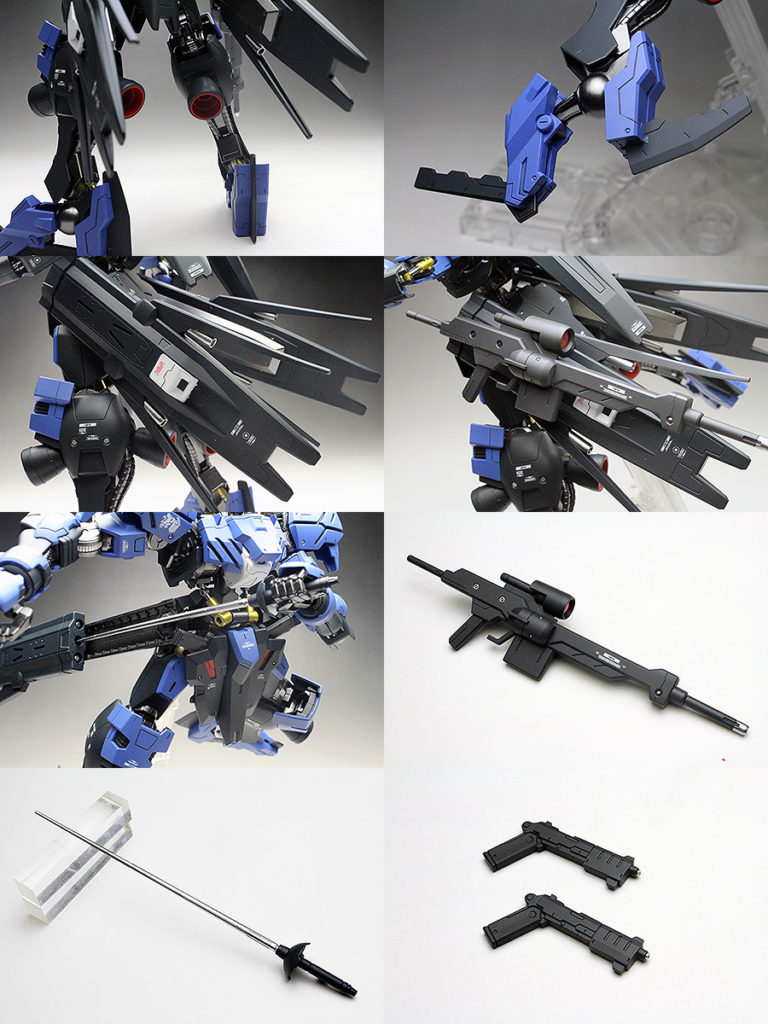 ชมภาพ GUNDAM VIDAR ลงสีอย่างงาม