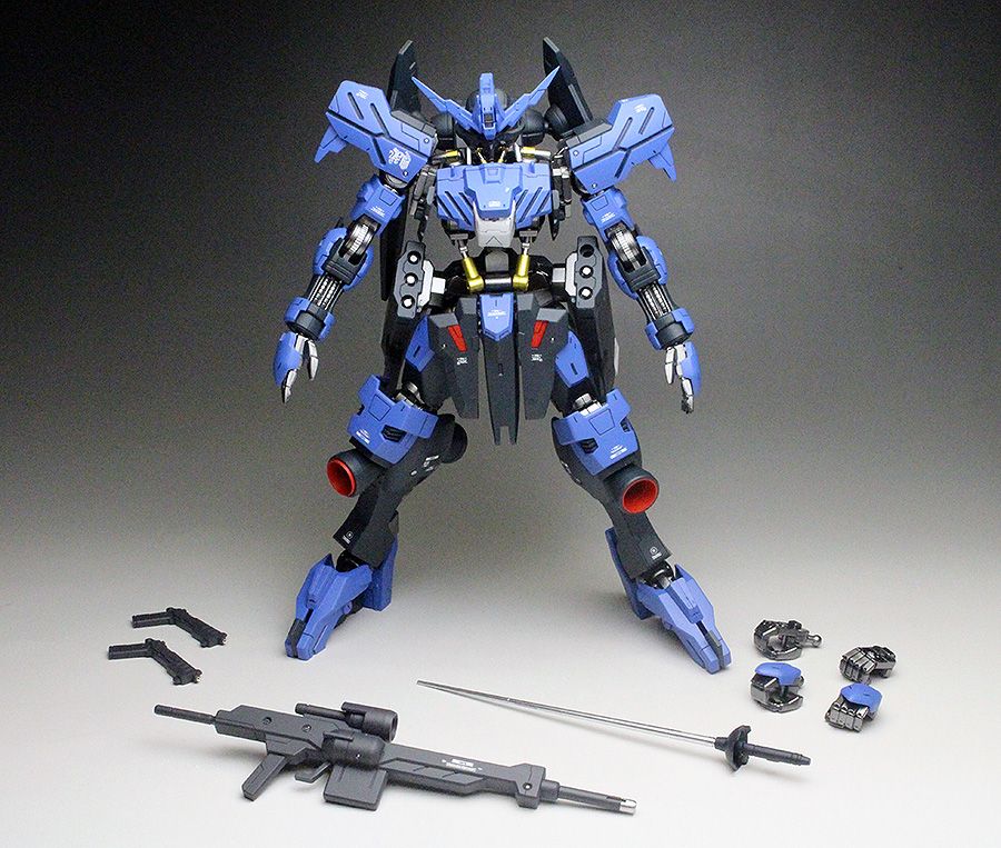 ชมภาพ GUNDAM VIDAR ลงสีอย่างงาม