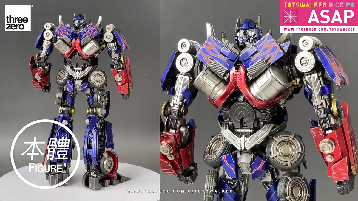 แกะกล่องรีวิว Threezero Transformers: Vengeance - DLX Optimus Prime