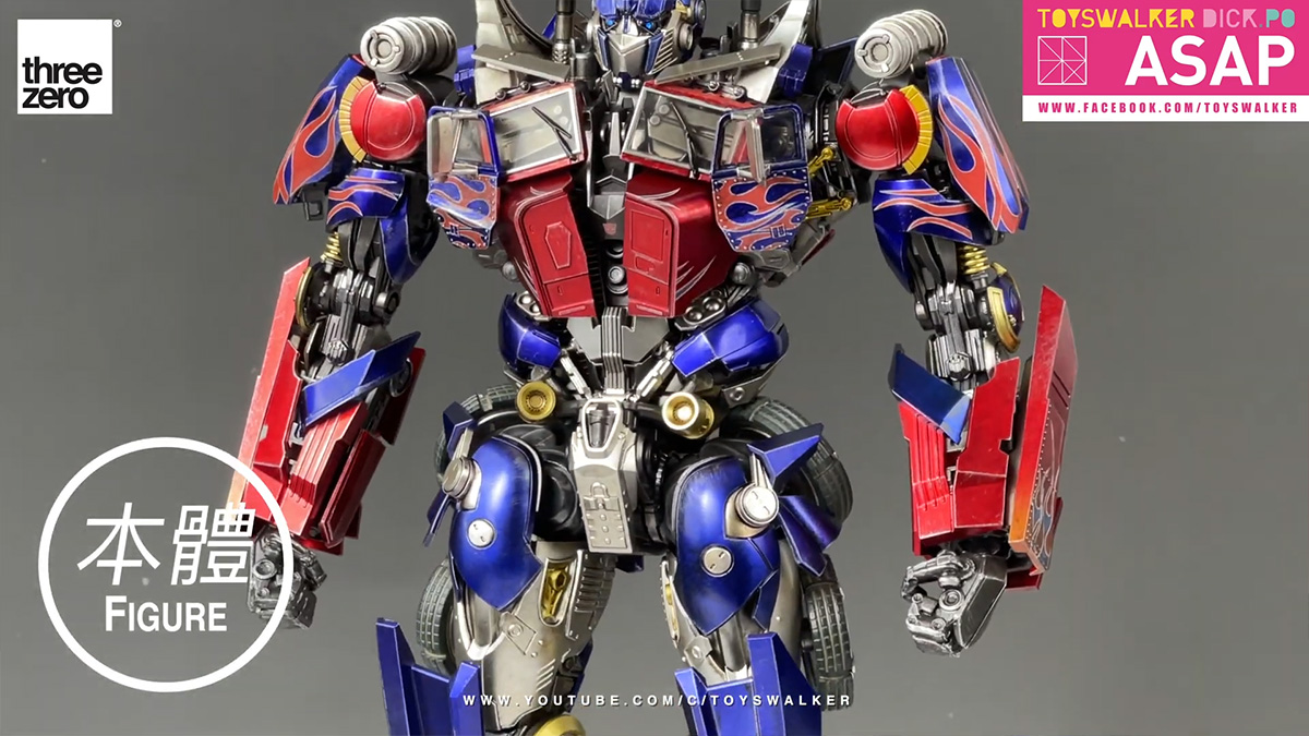 แกะกล่องรีวิว Threezero Transformers: Vengeance - DLX Optimus Prime