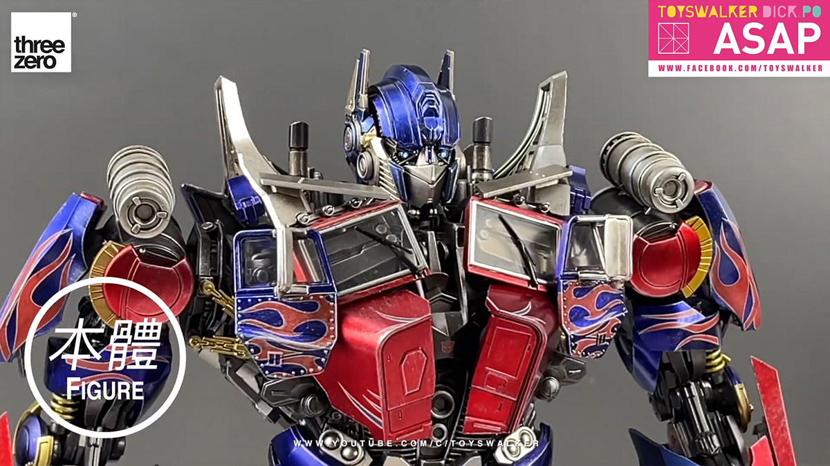 แกะกล่องรีวิว Threezero Transformers: Vengeance - DLX Optimus Prime