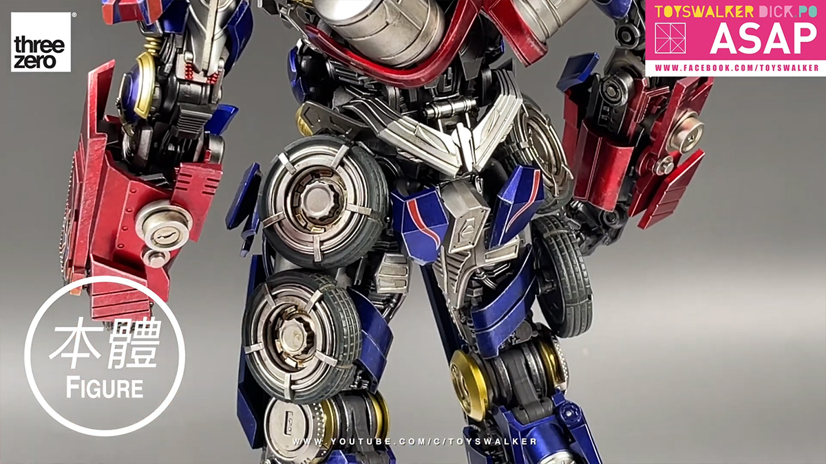 แกะกล่องรีวิว Threezero Transformers: Vengeance - DLX Optimus Prime