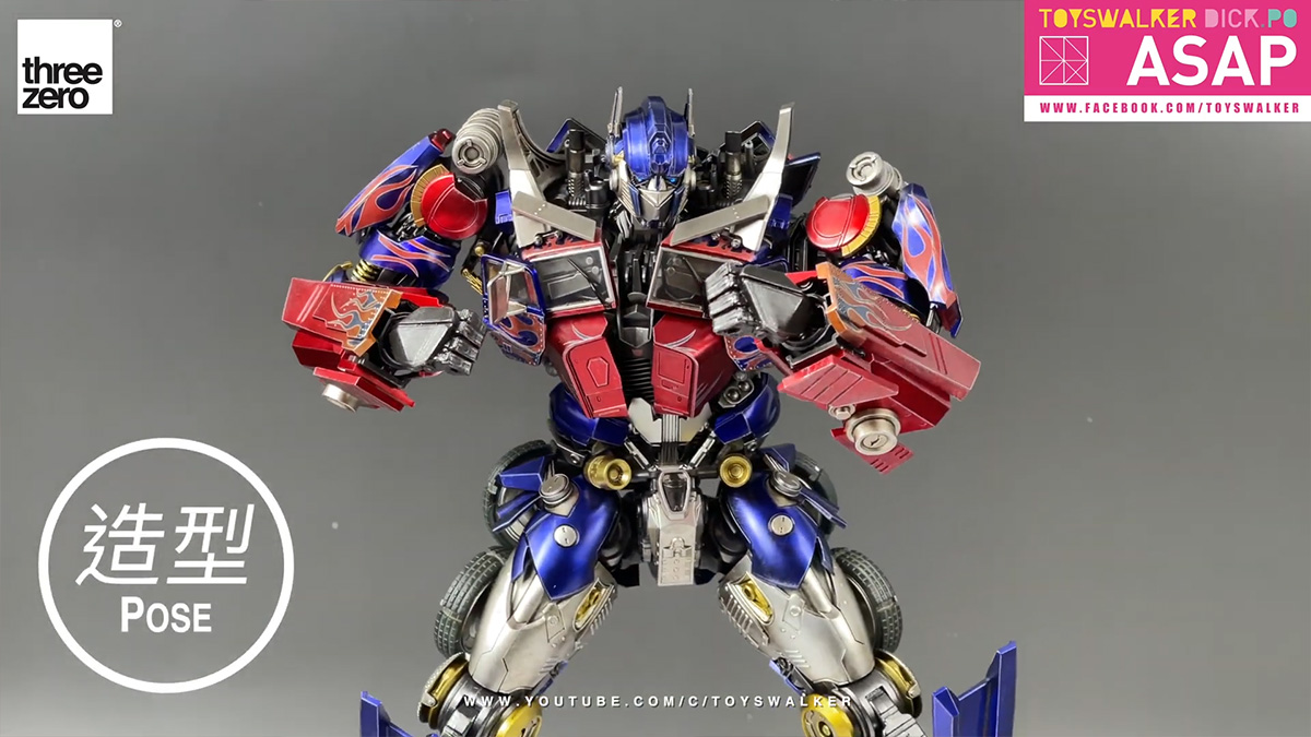 แกะกล่องรีวิว Threezero Transformers: Vengeance - DLX Optimus Prime