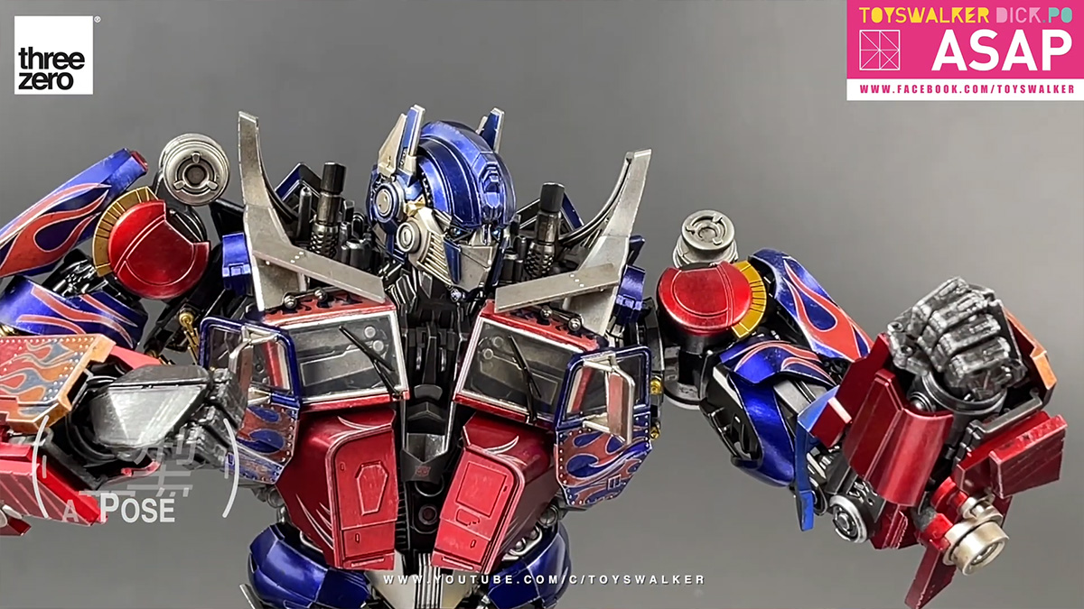 แกะกล่องรีวิว Threezero Transformers: Vengeance - DLX Optimus Prime