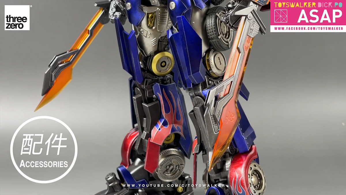 แกะกล่องรีวิว Threezero Transformers: Vengeance - DLX Optimus Prime