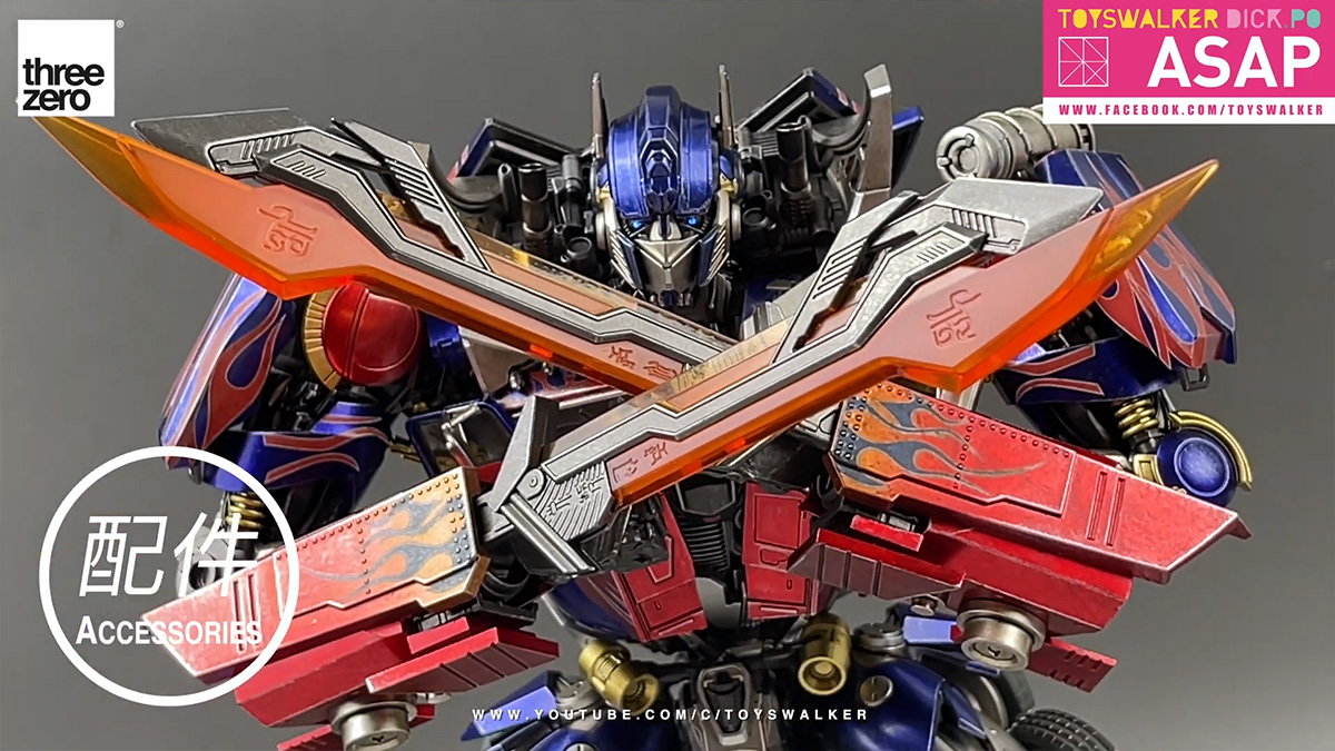 แกะกล่องรีวิว Threezero Transformers: Vengeance - DLX Optimus Prime