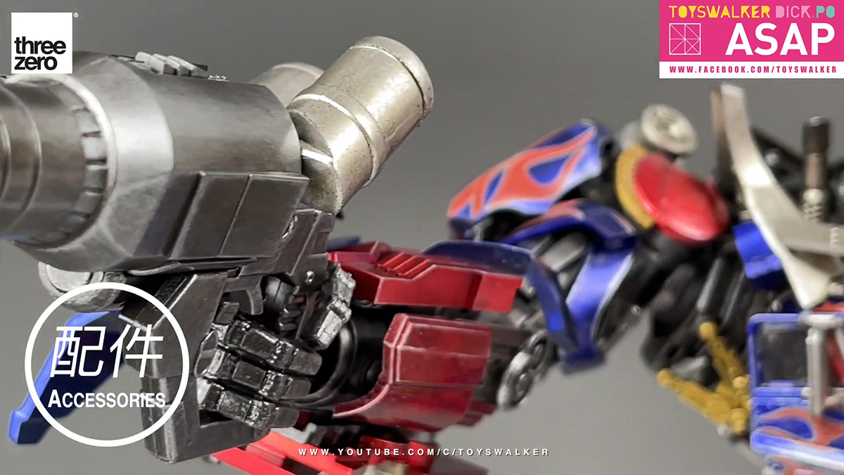แกะกล่องรีวิว Threezero Transformers: Vengeance - DLX Optimus Prime