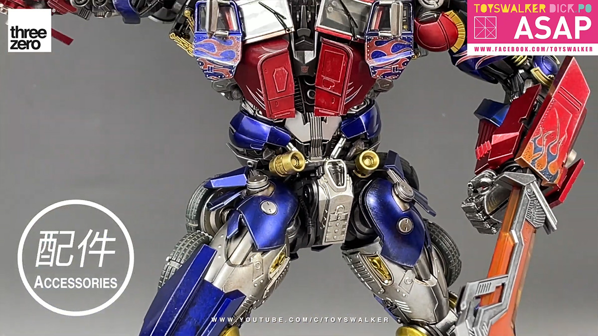 แกะกล่องรีวิว Threezero Transformers: Vengeance - DLX Optimus Prime