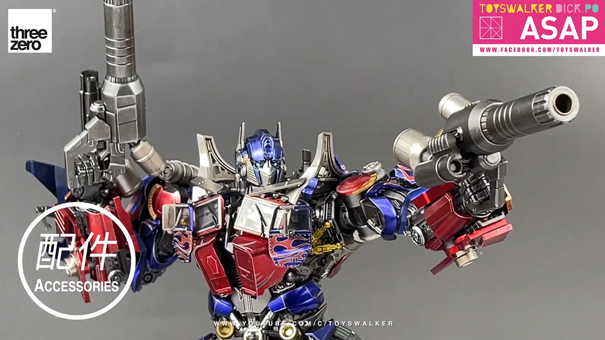 แกะกล่องรีวิว Threezero Transformers: Vengeance - DLX Optimus Prime