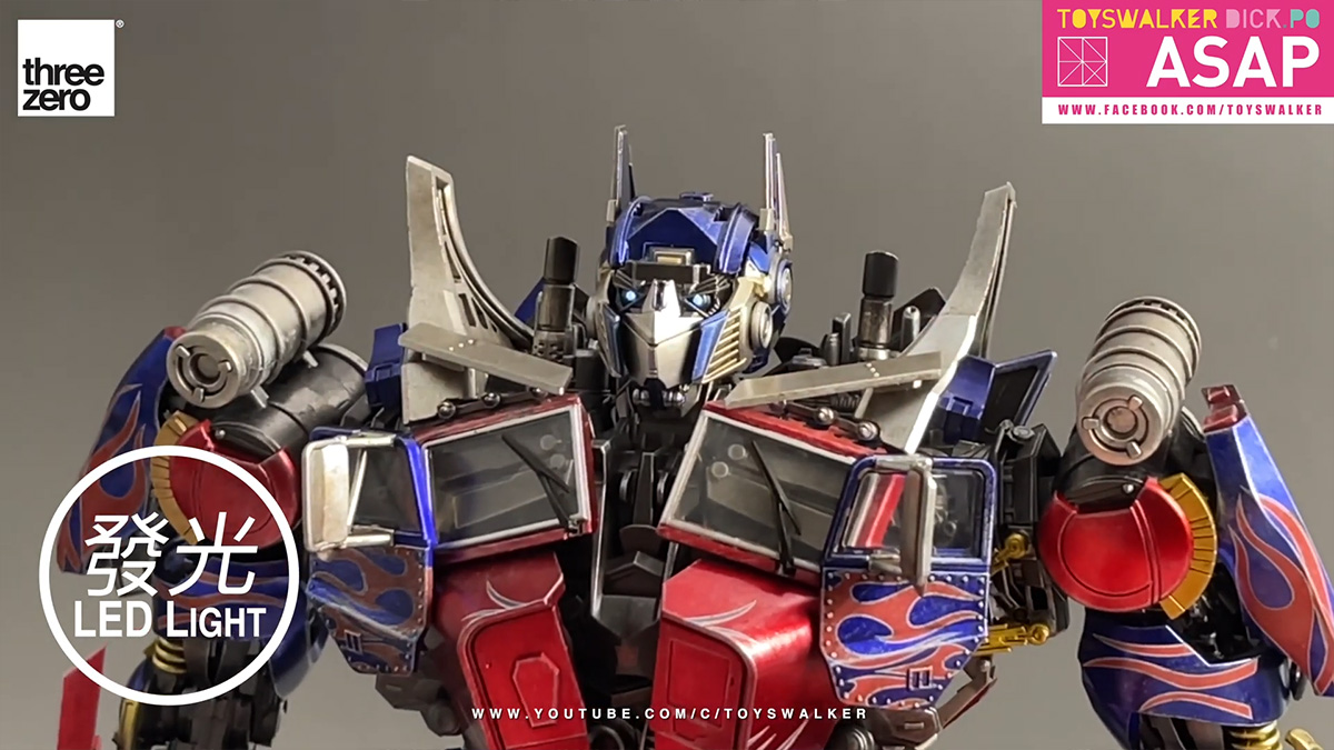 แกะกล่องรีวิว Threezero Transformers: Vengeance - DLX Optimus Prime