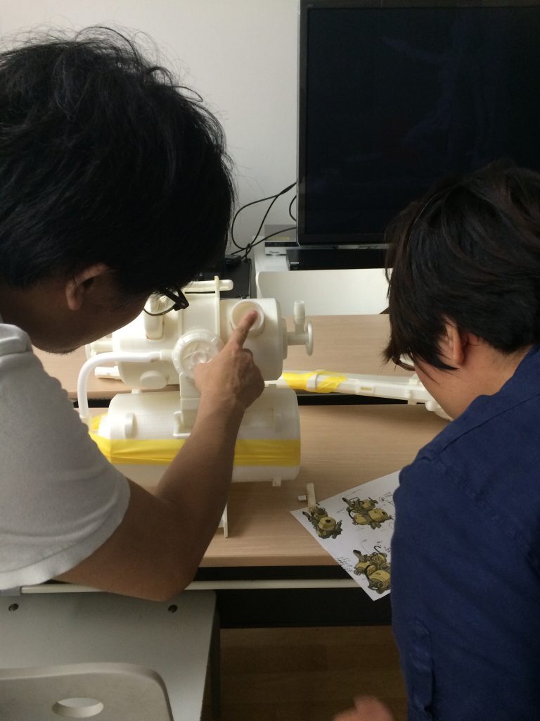 มาดูเบื้องหลังงานปั้นขนาดเท่าตัวจริงของ Mumei กันเถอะ