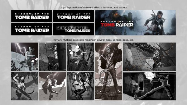 หลุด! โลโก้และคีย์อาร์ตของเกม Shadow of the Tomb Raider