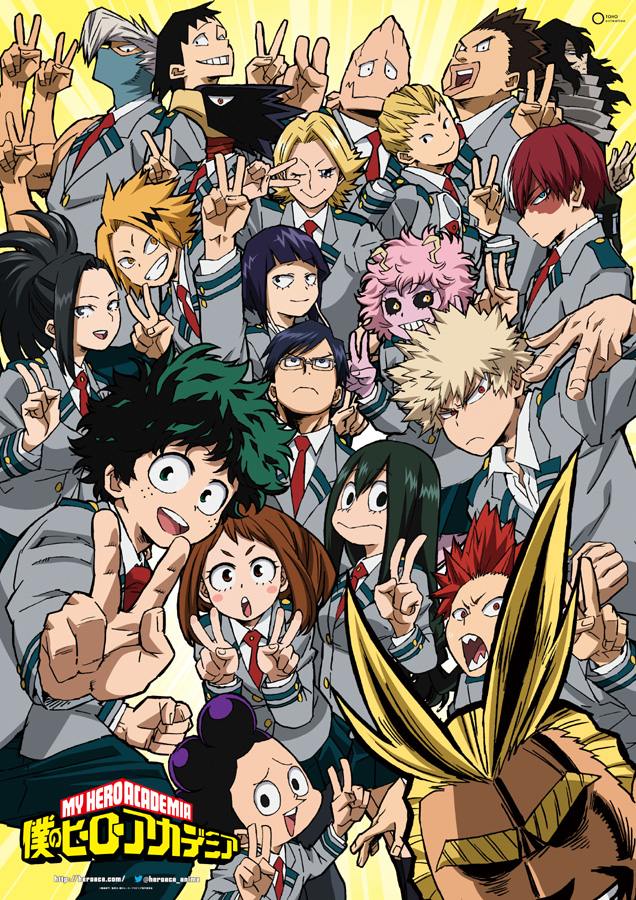 อนิเมะ My Hero Academia เผยภาพตัวละครใหม่พร้อม วีดีโอไฮไลท์ของ Ochaco