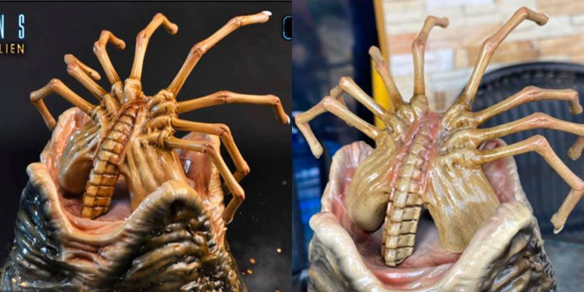 ชัด ๆ กับภาพถ่ายจากสินค้าจริงของ Alien & Predator ค่าย Prime1Studio