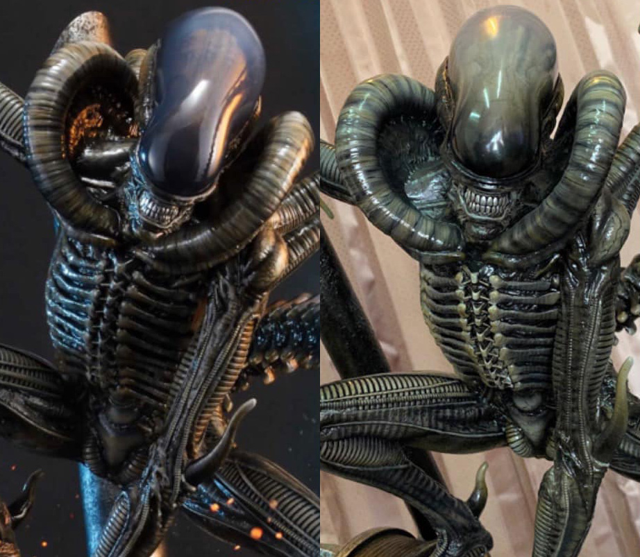 ชัด ๆ กับภาพถ่ายจากสินค้าจริงของ Alien & Predator ค่าย Prime1Studio